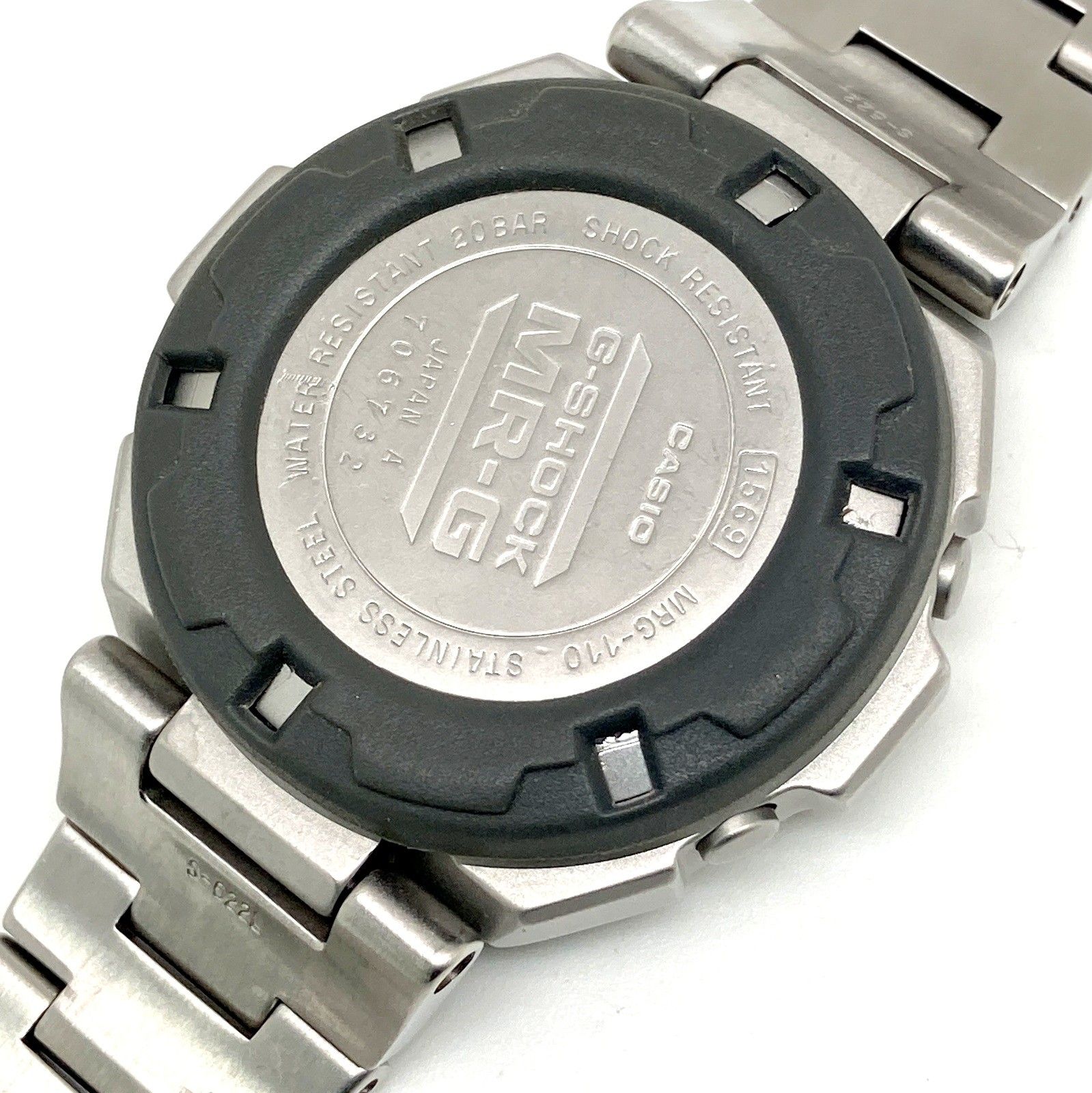 G-SHOCK ジーショック MRG-110-7 MR-G 初代フルメタルモデル スクエア 