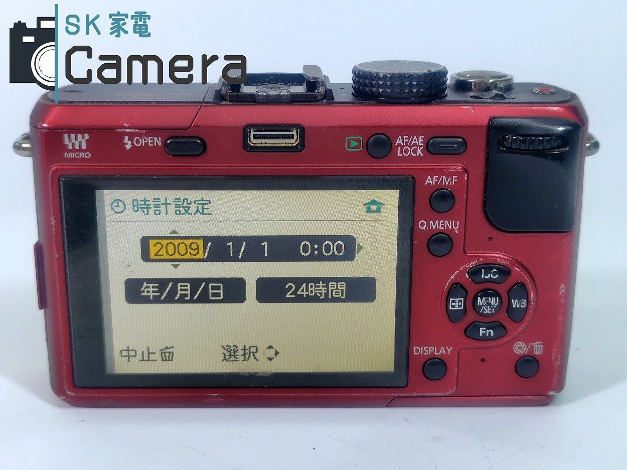 美品 LUMIX GF1 赤 ミラーレスカメラ オールドレンズ付き 美品 LUMIX GF1 赤 ミラーレスカメラ オールドレンズ付き 2025年