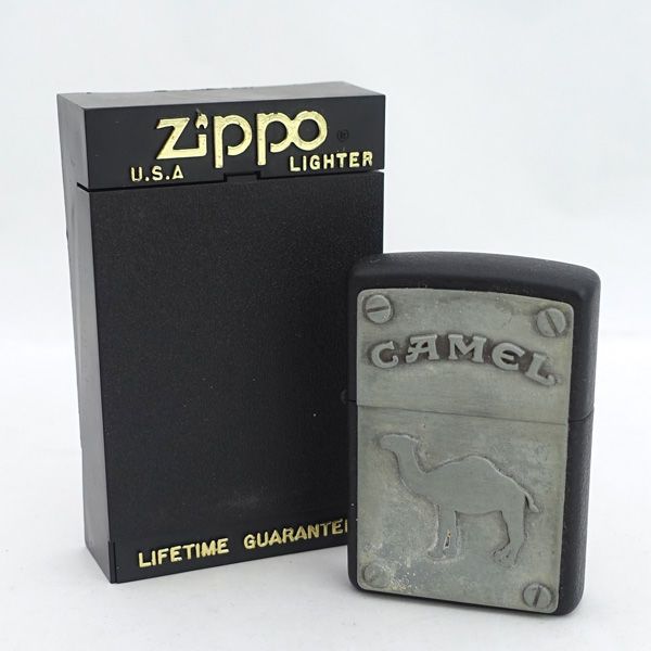 Zippo / ジッポ ◇CAMEL/キャメル/ロゴ/ラクダ/メタル張り