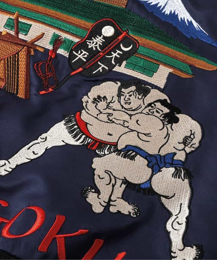 BREEZE 日本相撲協会監修 スカジャン j202905