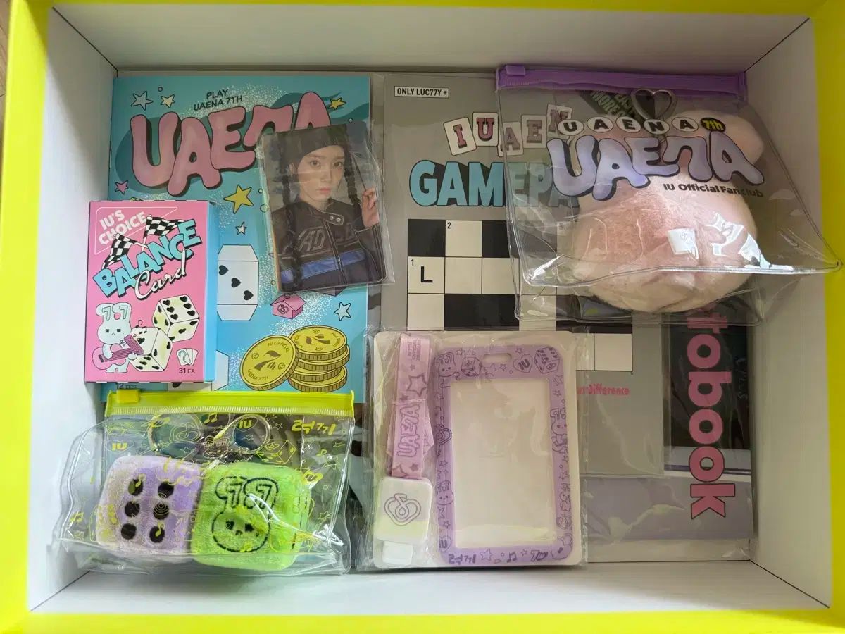 IU ユエナ ファンクラブ 7期キット UAENA KIT ユエナキット 7期 NOTICE