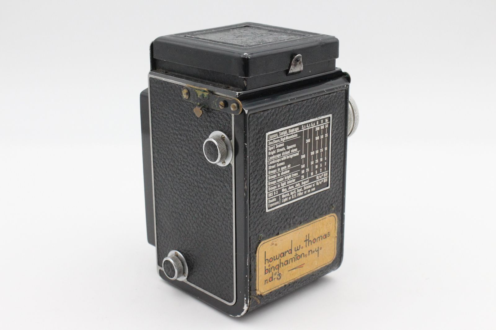 Rolleicord Triotar 7.5cm c1938-47 W⁄Triotar Franke 【二眼レフ 5台