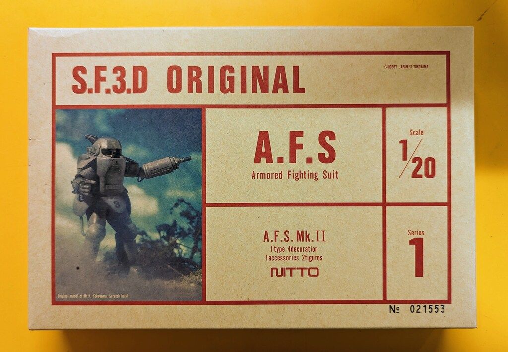 ニットー 1/20 SF3D(マシーネンクリーガー) AFS 1 - メルカリ