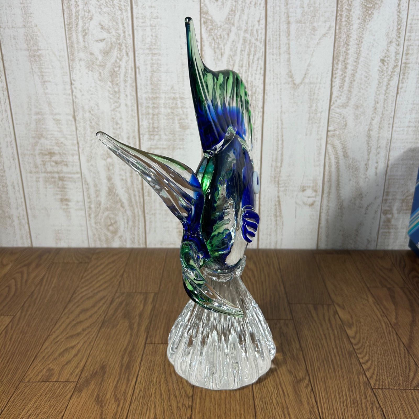 マルティガラス エンゼルフィッシュ 熱帯魚 ガラス細工 置物