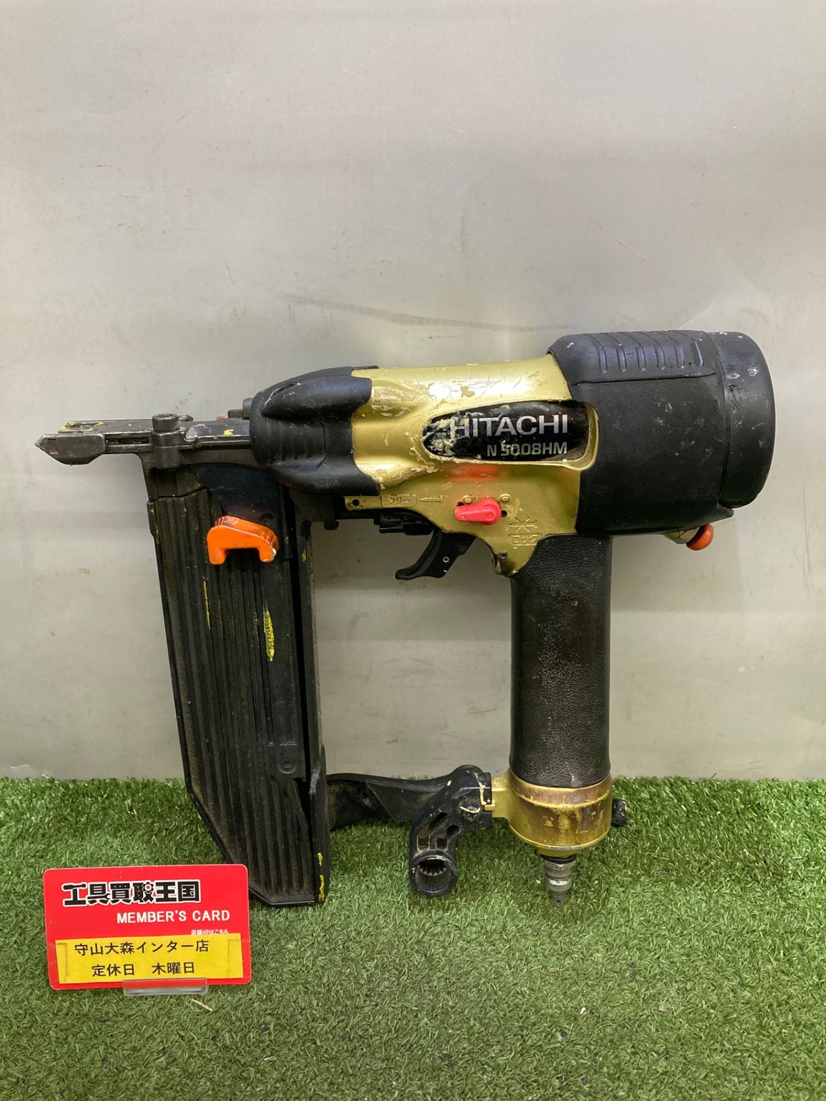 0921 HiKOKI 日立工機 50㎜高圧フロアタッカ N5008HM IT1MCAXS1I0C