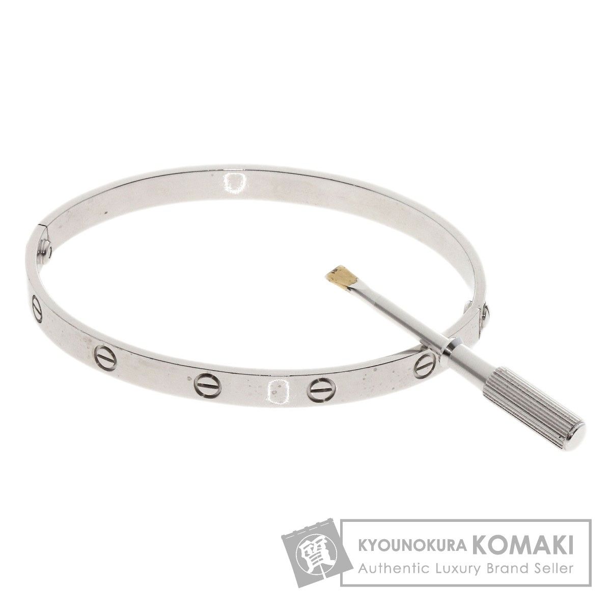 CARTIER カルティエ ラブブレス ドライバー付き #21 ブレスレット