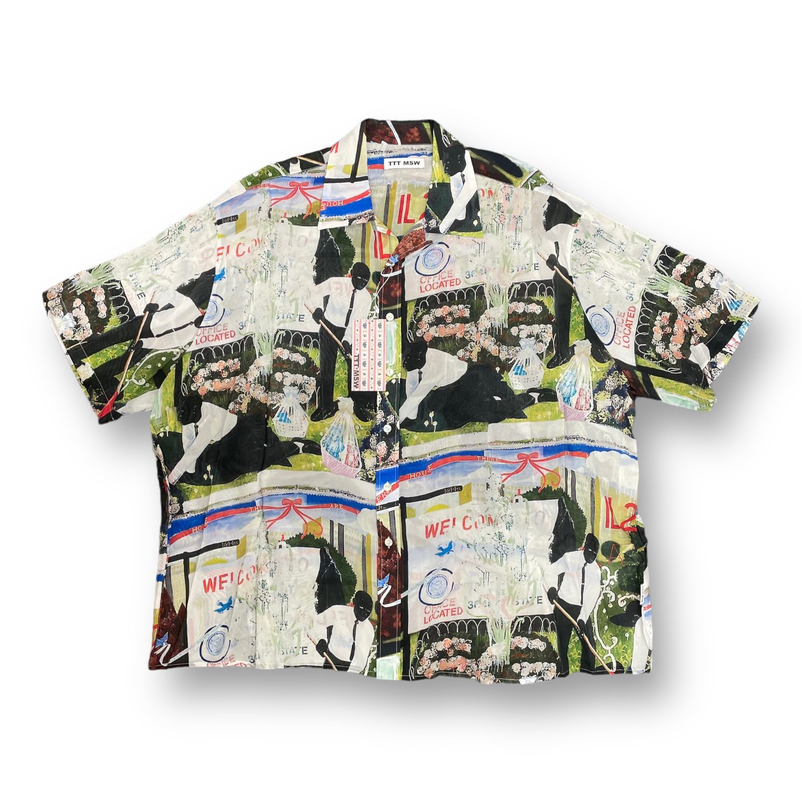 定価39600円 新品 TTT_MSW 22SS Kerry half Sleeve Shirts ケリー