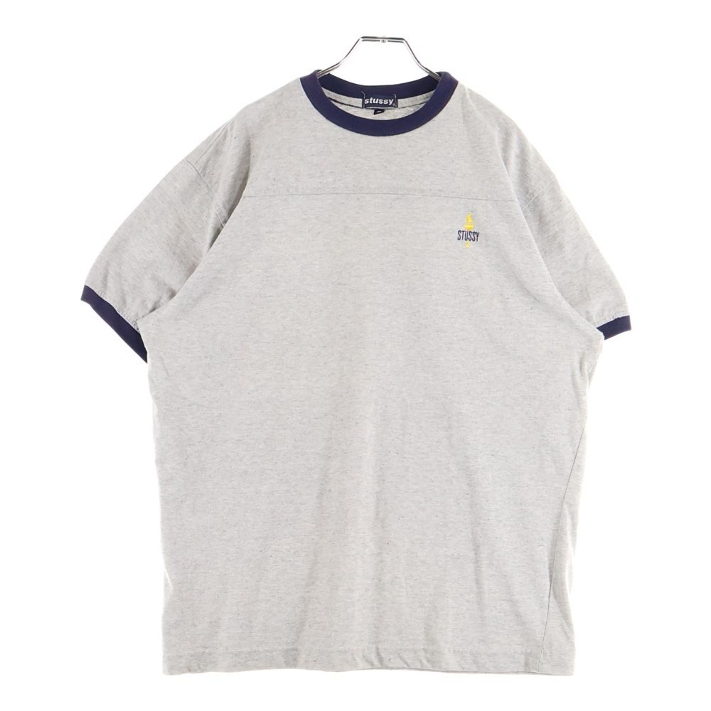 90s OLD STUSSY logo raglan tee shirt STUSSY (ステューシー) 90s OLD