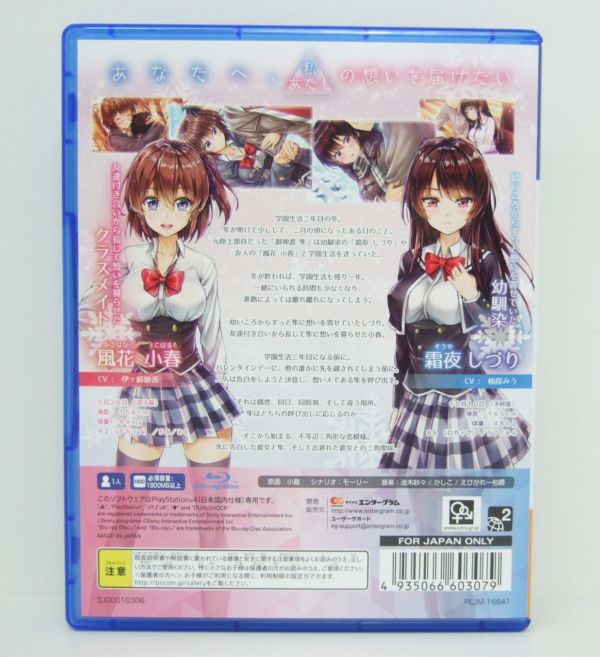 PS4 アイカノ 雪空のトライアングル Premium Edition (限定版 アイカノ