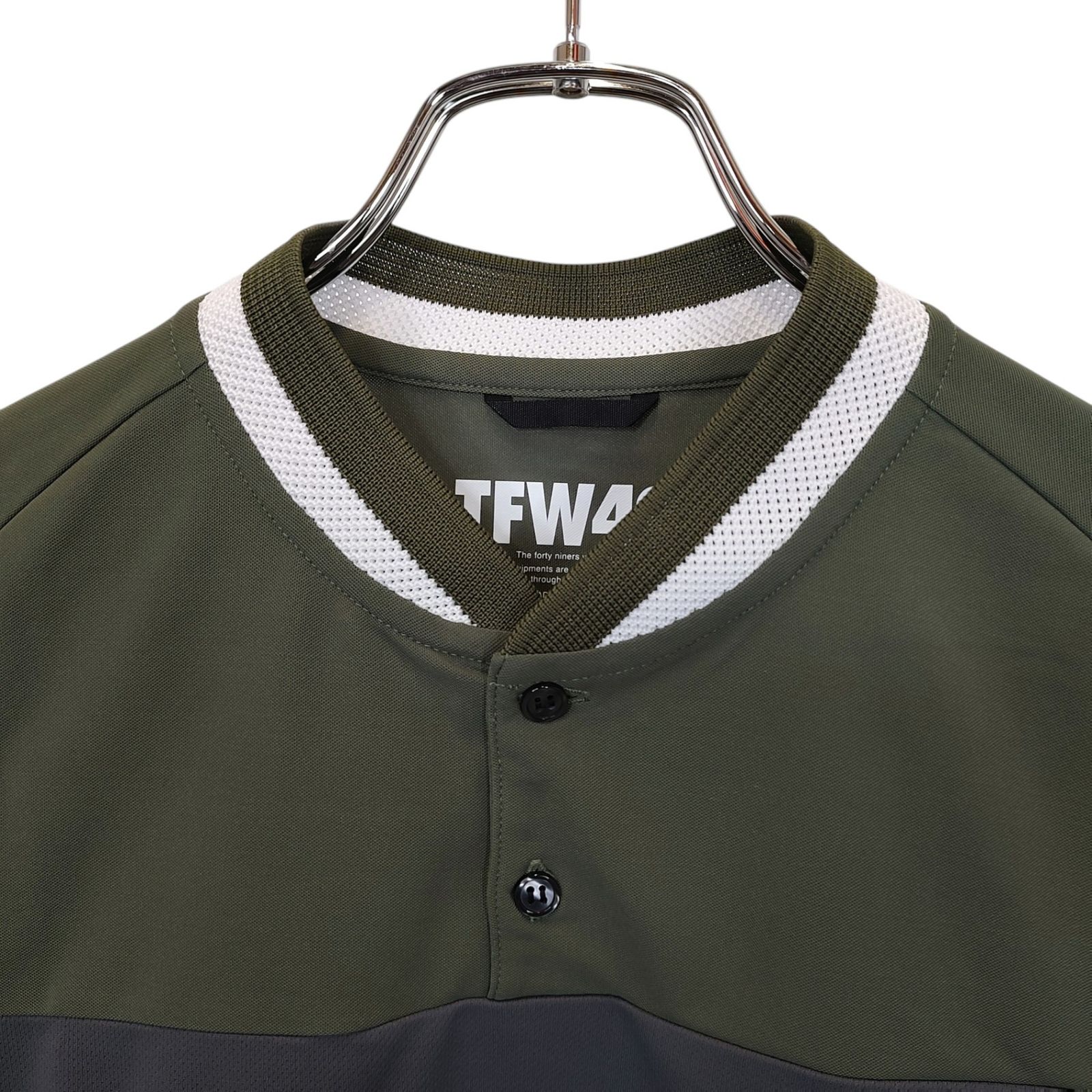 TFW49 ティーエフダブリュー ゴルフ 24SS COLLAR LESS L/S POLO 長袖