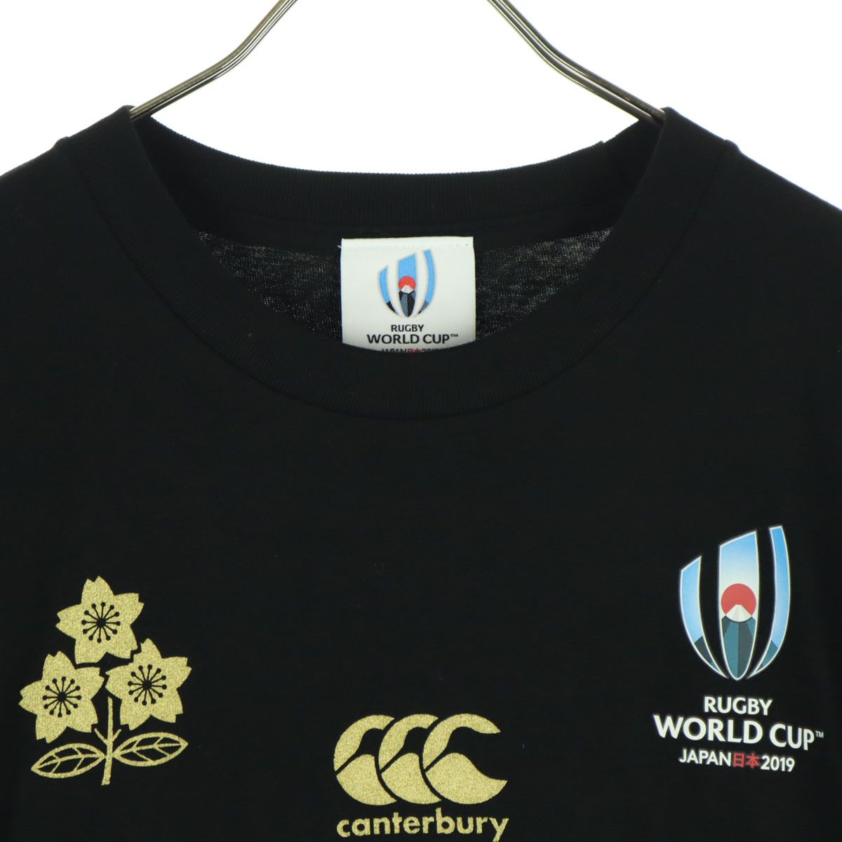【新品未使用】カンタベリー　ラグビー日本代表Ｔシャツ　XL カンタベリー ラグビー 日本代表 メンズ ジャパン レプリカ