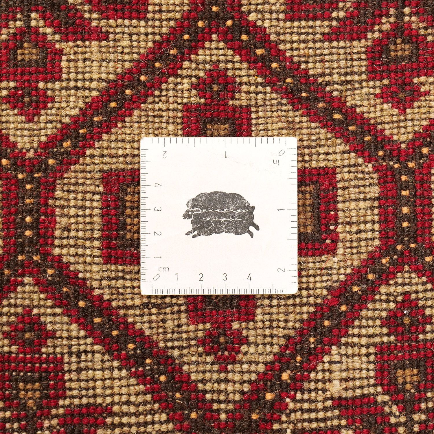 ダイヤモンドモチーフ 手織り