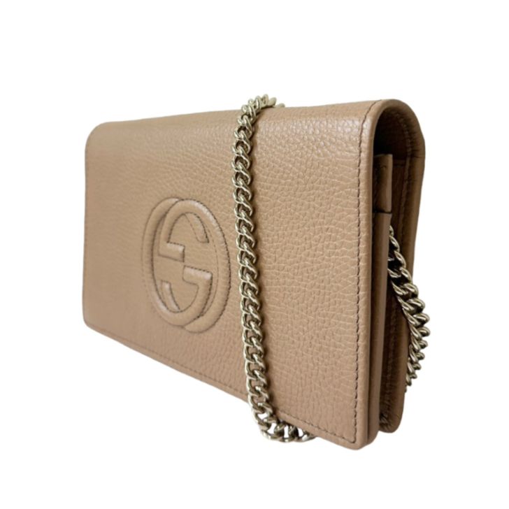 GUCCI グッチ 財布 二つ折り長財布 チェーンウォレット