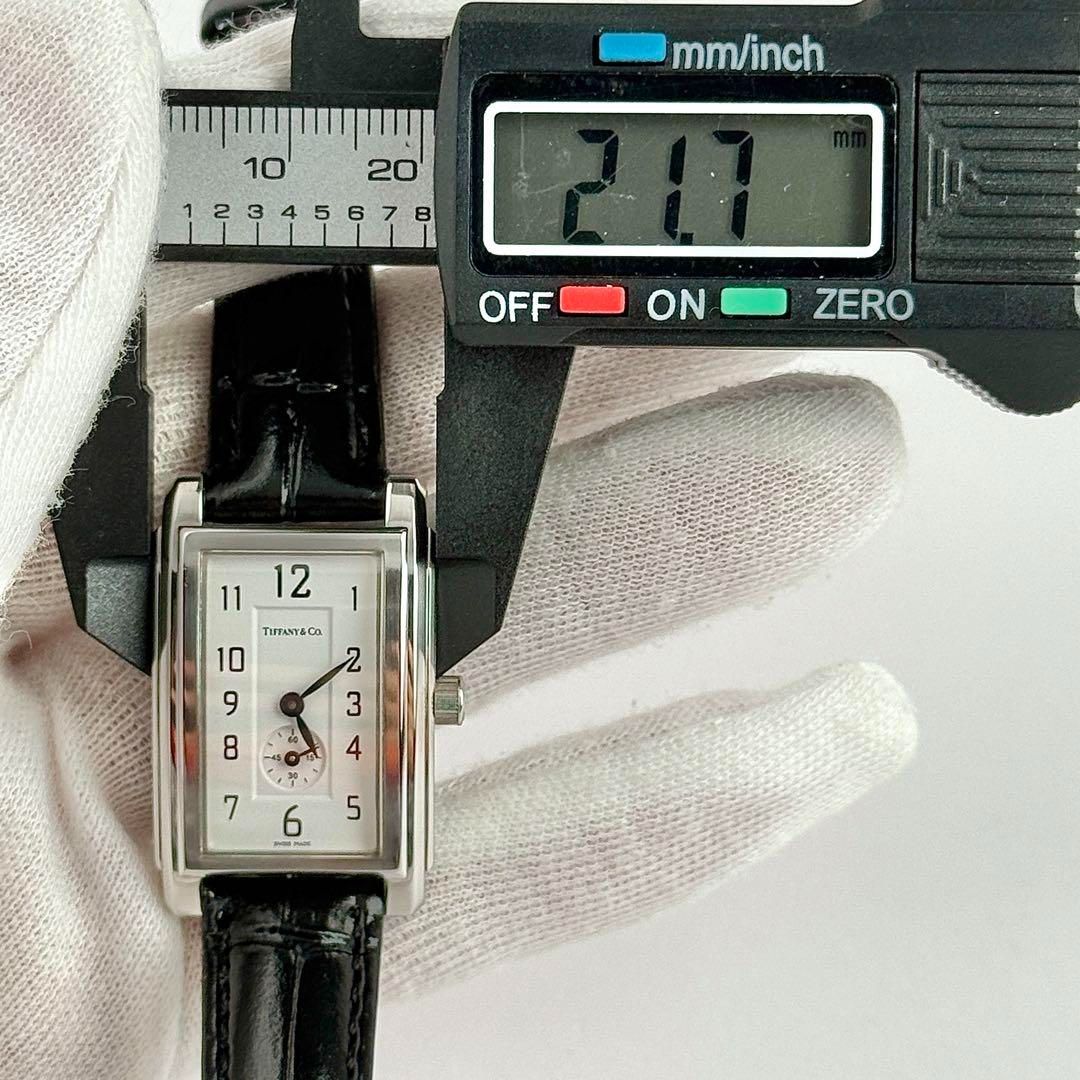 ティファニー グランド スモールセコンド 新品ベルト 新品電池