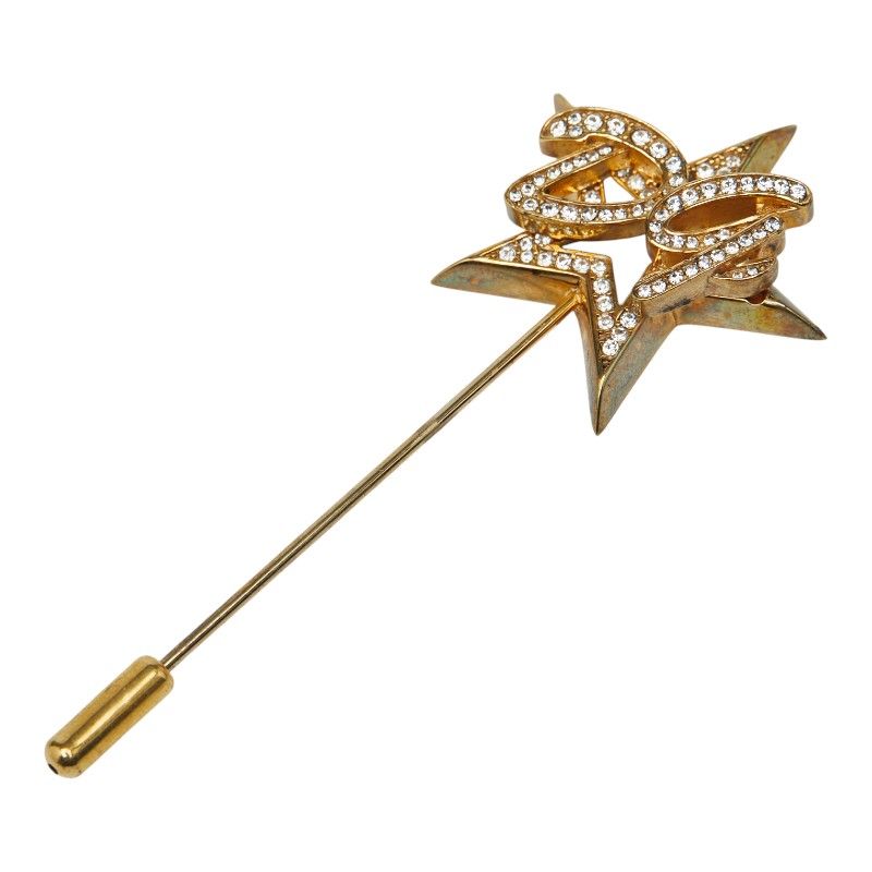 ドルチェアンドガッバーナ スター ラインストーン ゴールド メッキ レディース DOLCE-GABBANA 1-0237688