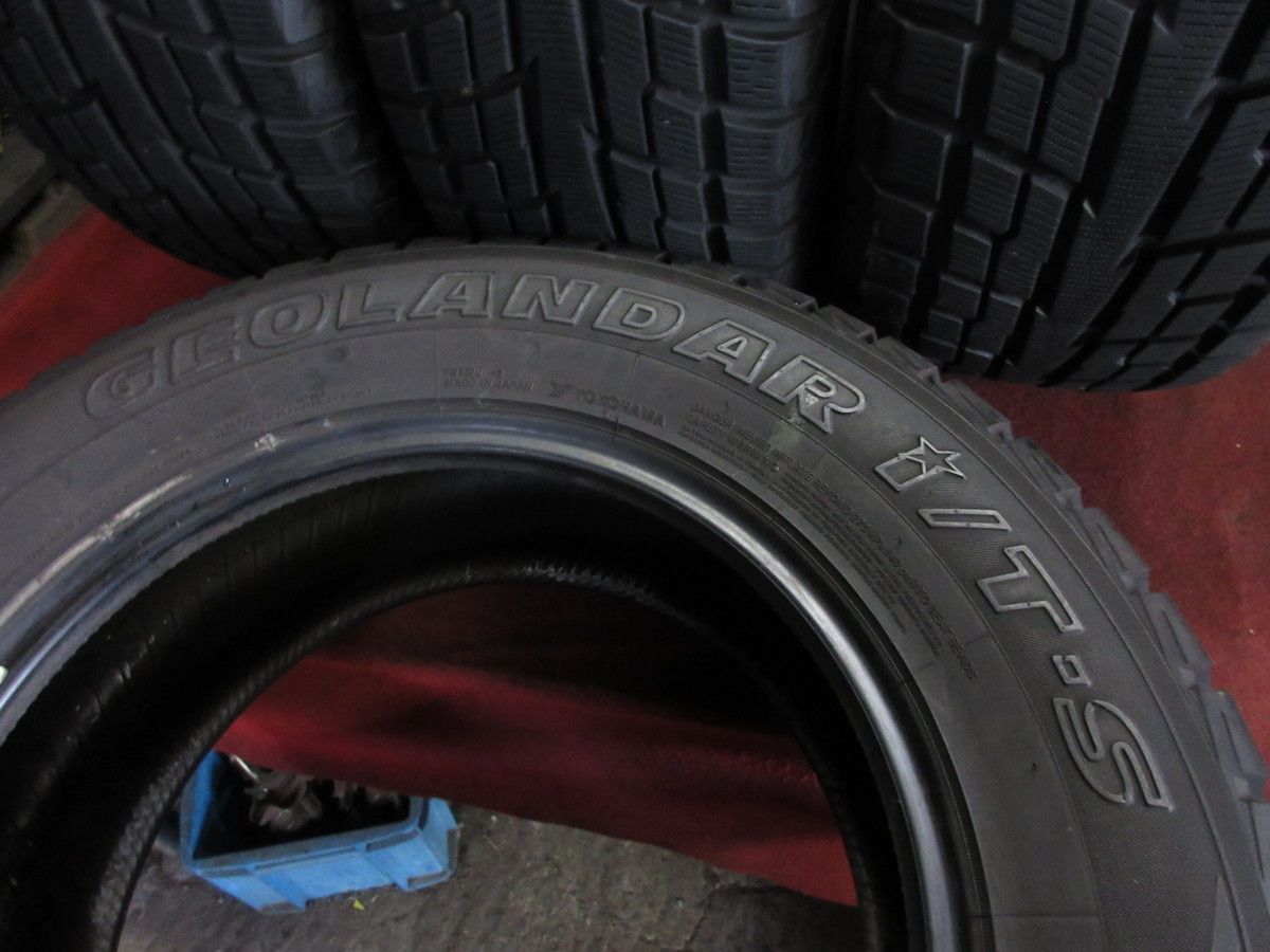 スタッドレス 4本 中古タイヤ 275/60R18 ヨコハマ ☆3041Y - タイヤ