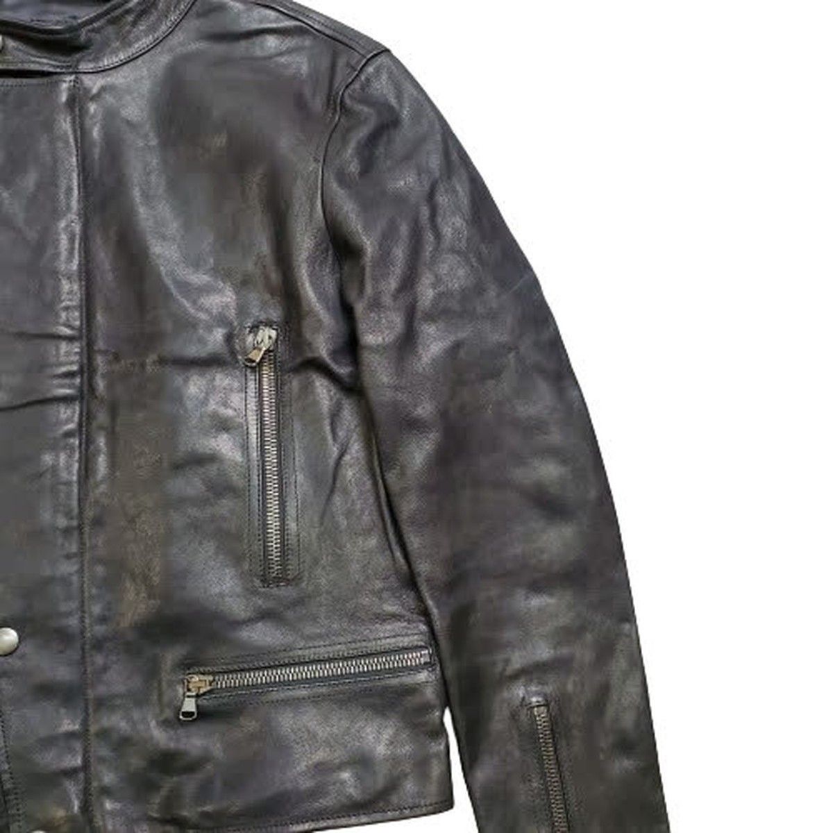DIESEL ディーゼル BLACK GOLD ラムスキンレザー シングル