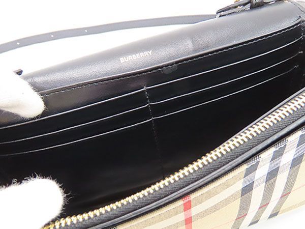 超美品】 バーバリー BURBERRY ヴィンテージチェック 2WAY 斜め掛け