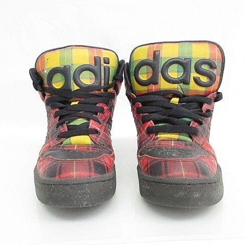 アディダス オリジナルス ジェレミースコット インスティンクト ハイカット赤 アディダス オリジナルス ジェレミースコット インスティンクト