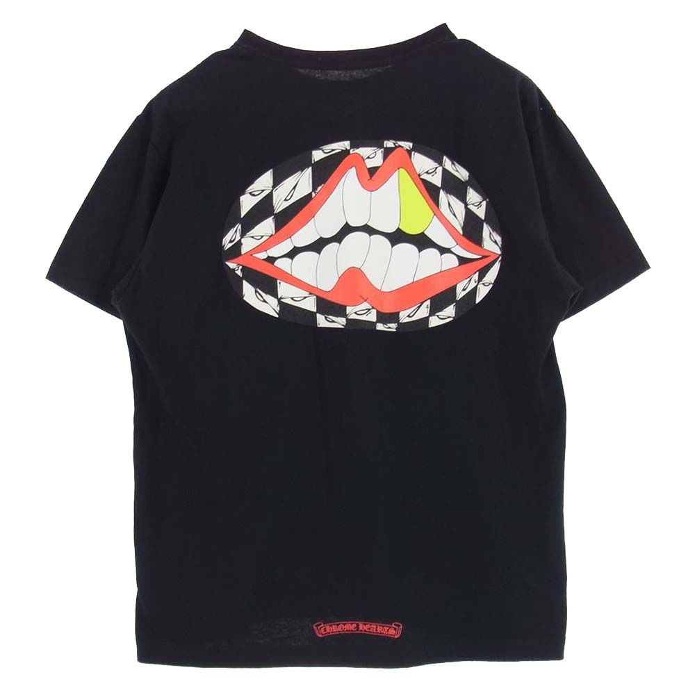 CHROME HEARTS クロムハーツ（原本無） Ｔシャツ MATTY BOY 99 Eyes Chomper TEE マッティボーイ チョンパー  半袖 Tシャツ ブラック系 L【中古】