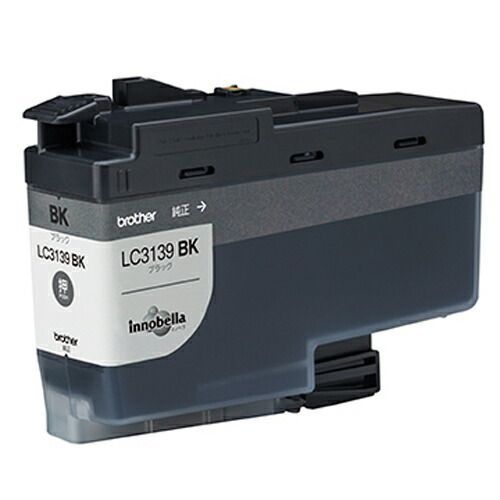 ブラザー インクジェットカートリッジ LC3139BK 1個