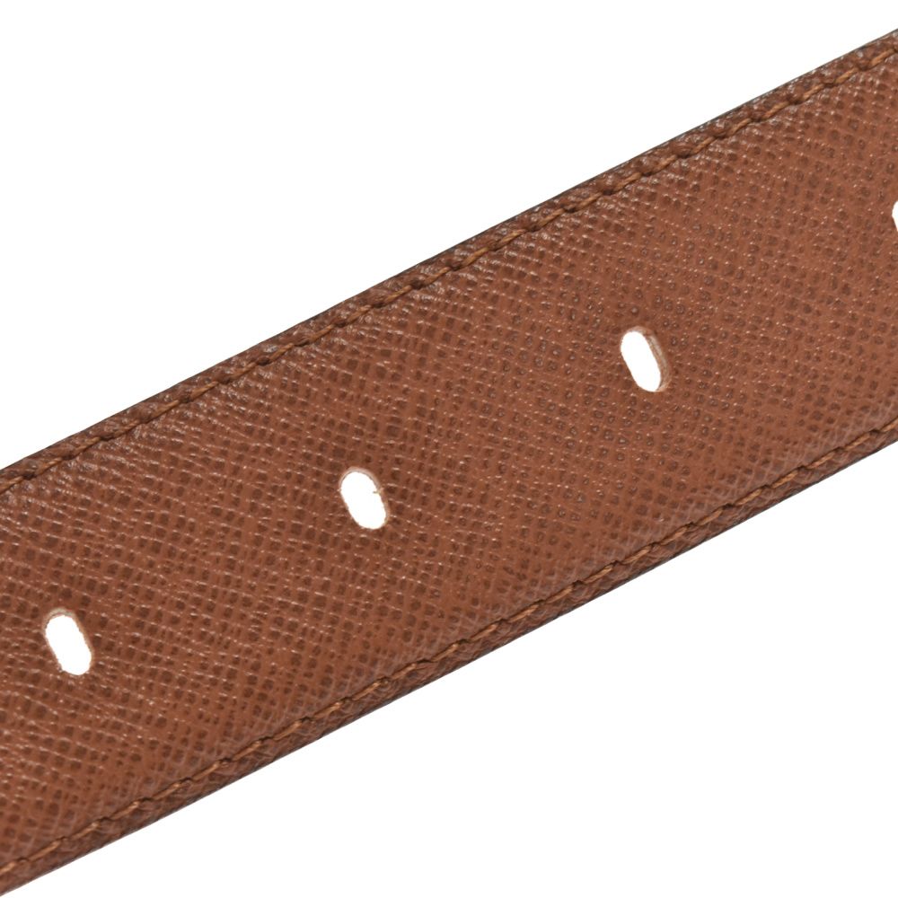 LOUIS VUITTON (ルイヴィトン) サンチュール クラシック タイガ ベルト