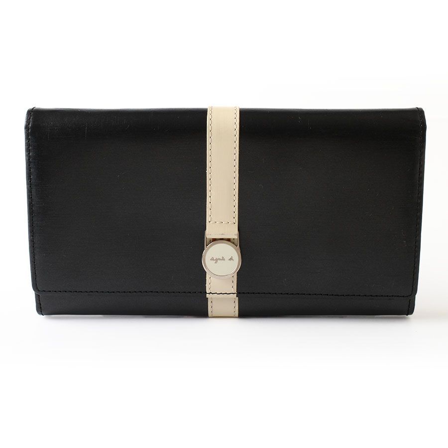 MHR0091 未使用 agnes b. VOYAGE アニエスベー レザー 長財布 MHR0091 未使用 agnes b. VOYAGE アニエスベー レザー 長財布