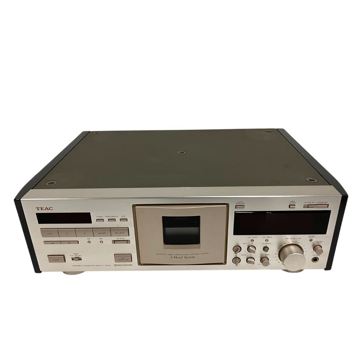 【美品・動作確認済】TEAC カセットデッキ　V-7000 TEAC V-7000の仕様 ティアック
