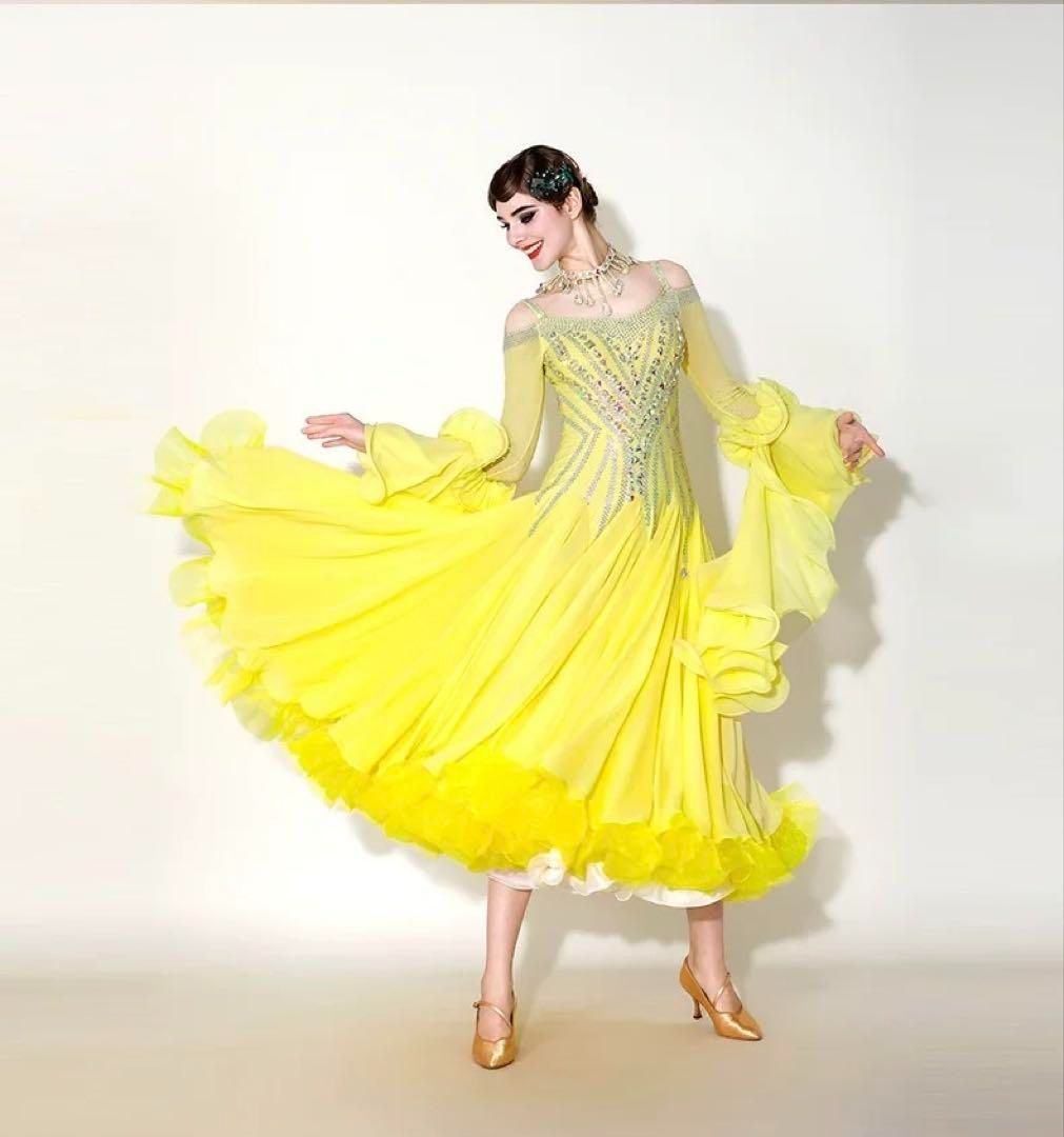 ♥ 豪華ストーン付きスタンダードドレス 競技会やデモでも輝く魅力的なデザイン WWW_NOITHATQUANGTHANH_NET