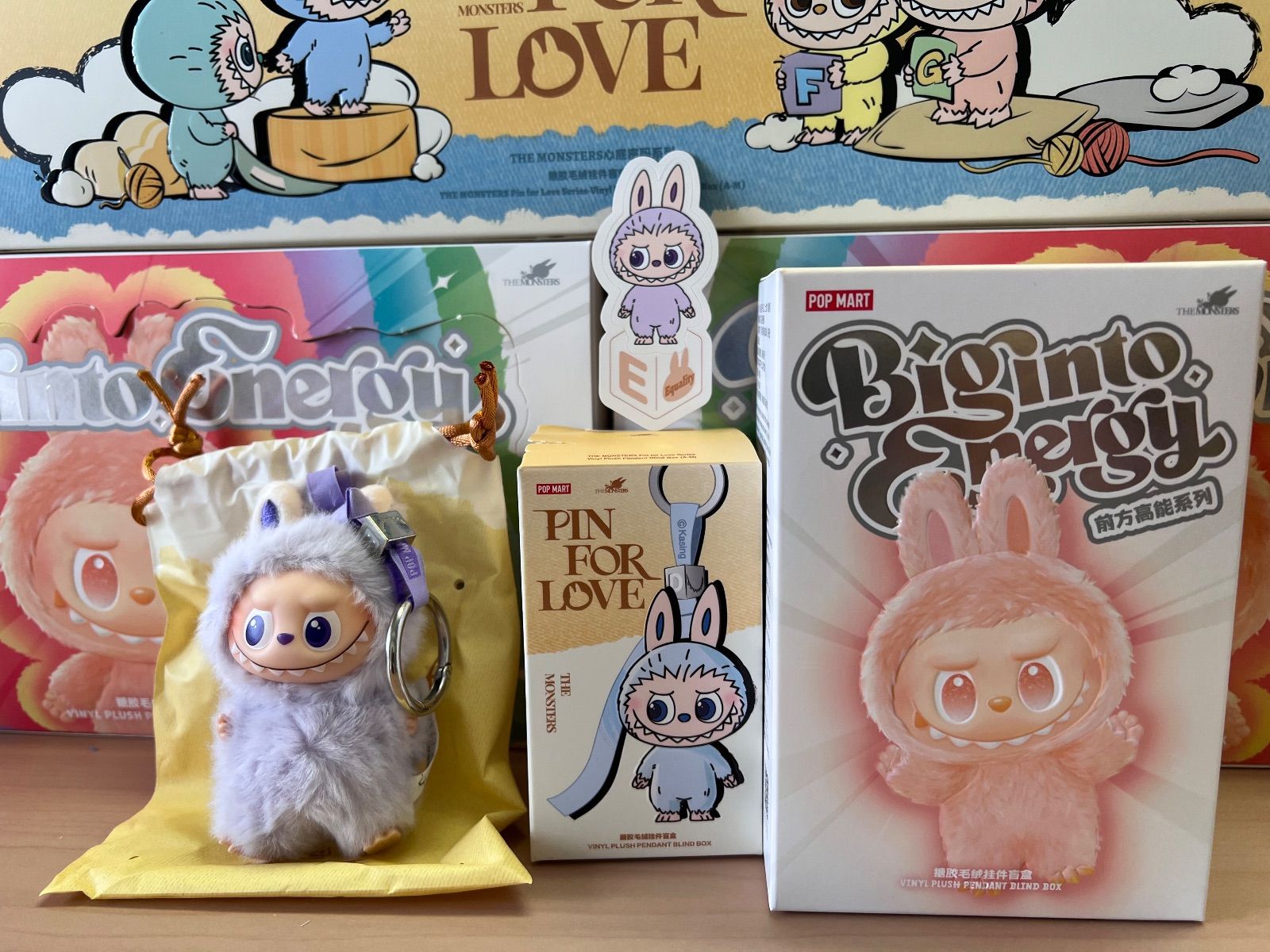 正規品 THE MONSTERS LABUBU ラブブ イニシャル 7点 まとめ THE 