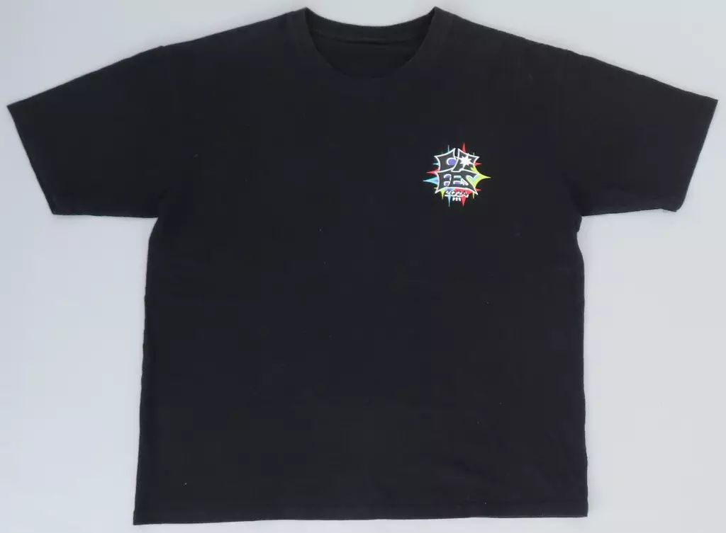 中古】Tシャツ Crazy Raccoon BIG Tシャツ ブラック 「CR FES