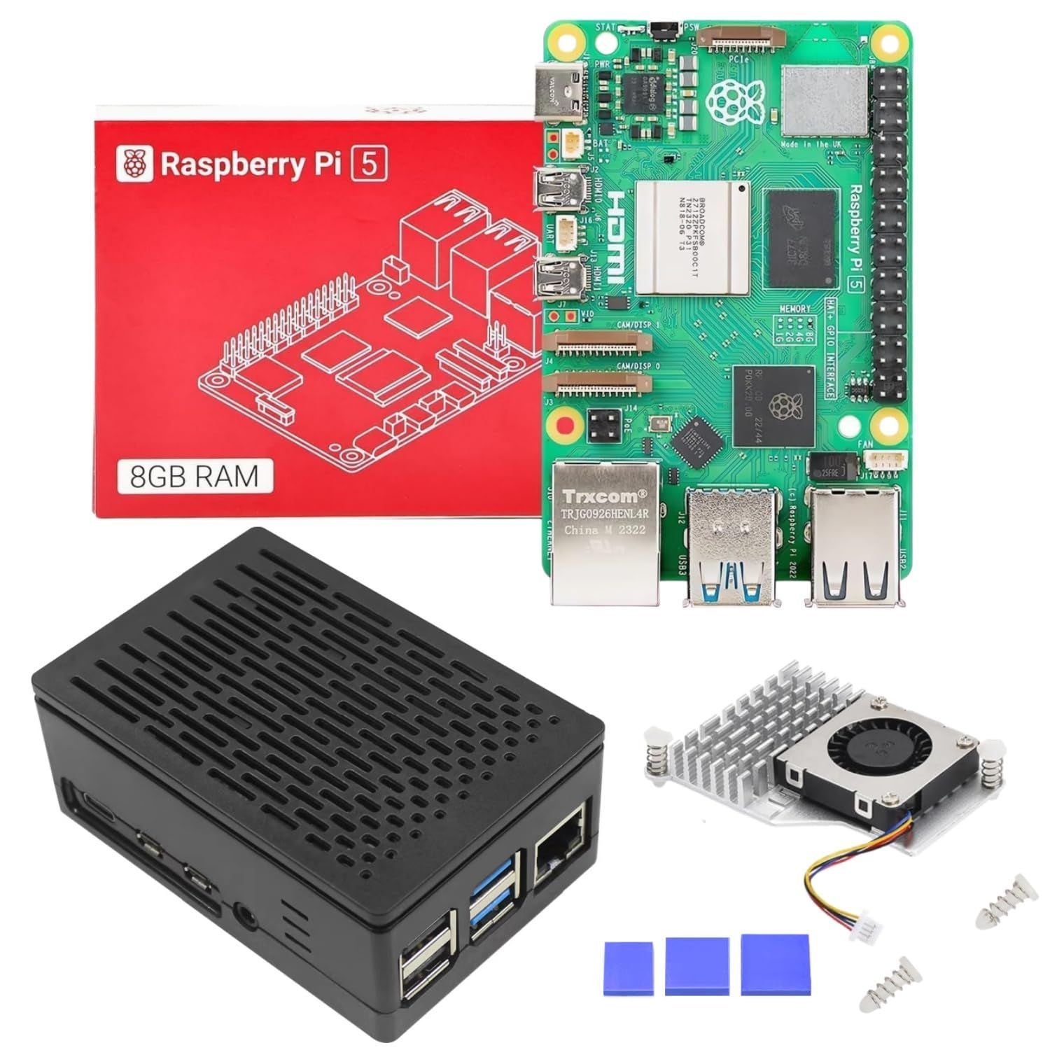 RasTech Raspberry Pi 4 Model B(RAM 8GB) : RasTech Raspberry Pi 4