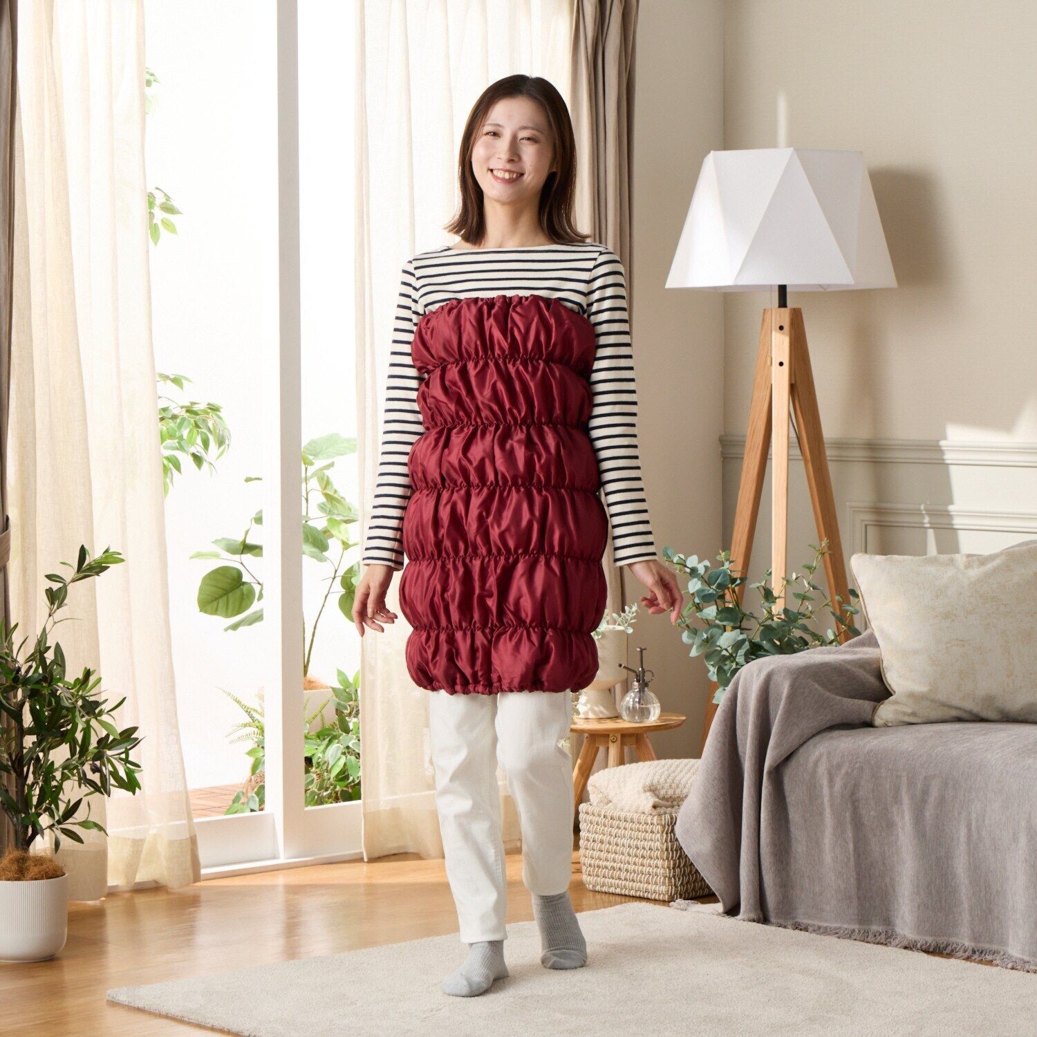 ♥ メカニカルプラネット 日本製 Aura オーラ あったかほぐし 腹巻き ストロング ワイン 参考価格￥14 300-