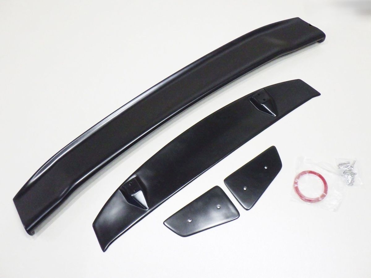 艶消しブラックで塗装済み Z.S.S. ZC33S ウイング スイフト リアスポ リアスポイラー ZSS