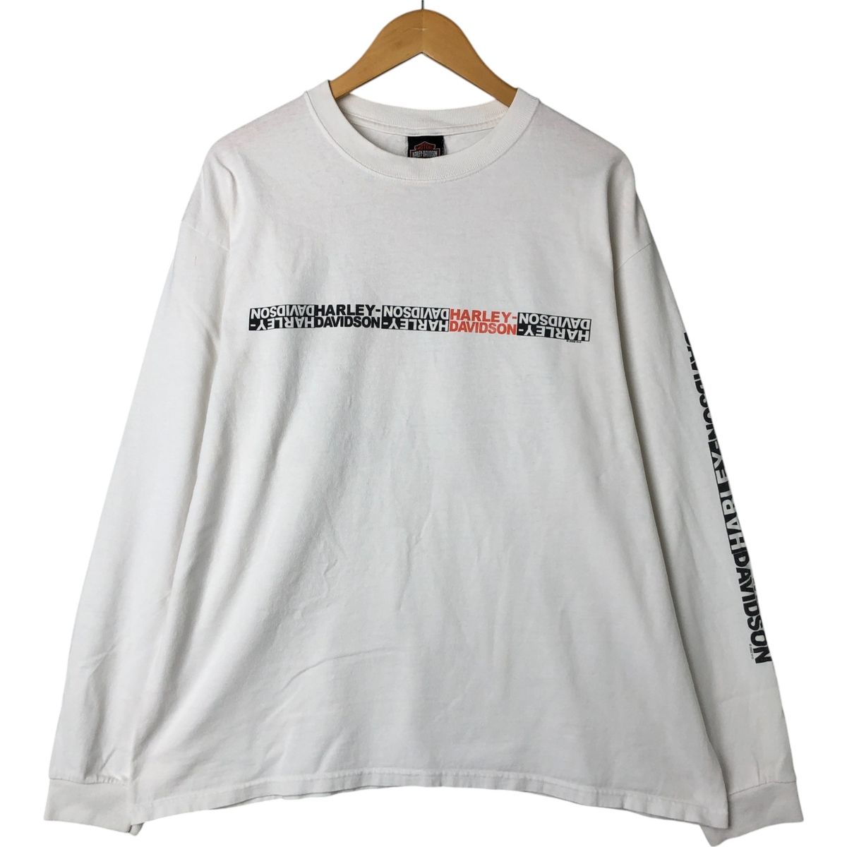 古着 00年代 ハーレーダビッドソン Harley-Davidson ロングTシャツ ロンT メンズXL相当|eaa542476