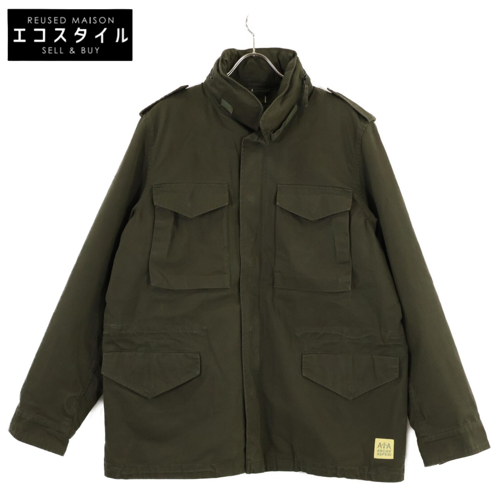 ASPESI アスペジ ｱｰｶｲﾌﾞｺﾚｸｼｮﾝ M65 ﾌｨｰﾙﾄﾞｼﾞｬｹｯﾄ XL