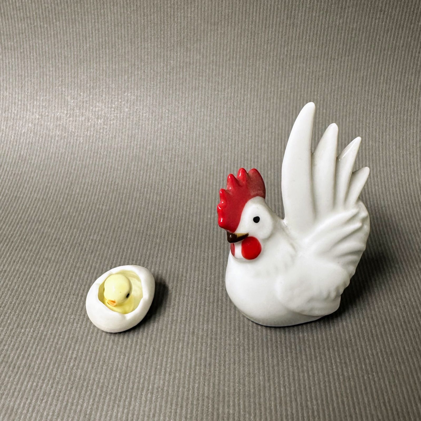 鶏 ひよこ 卵の殻 セット ヴィンテージ 昭和レトロ 陶器