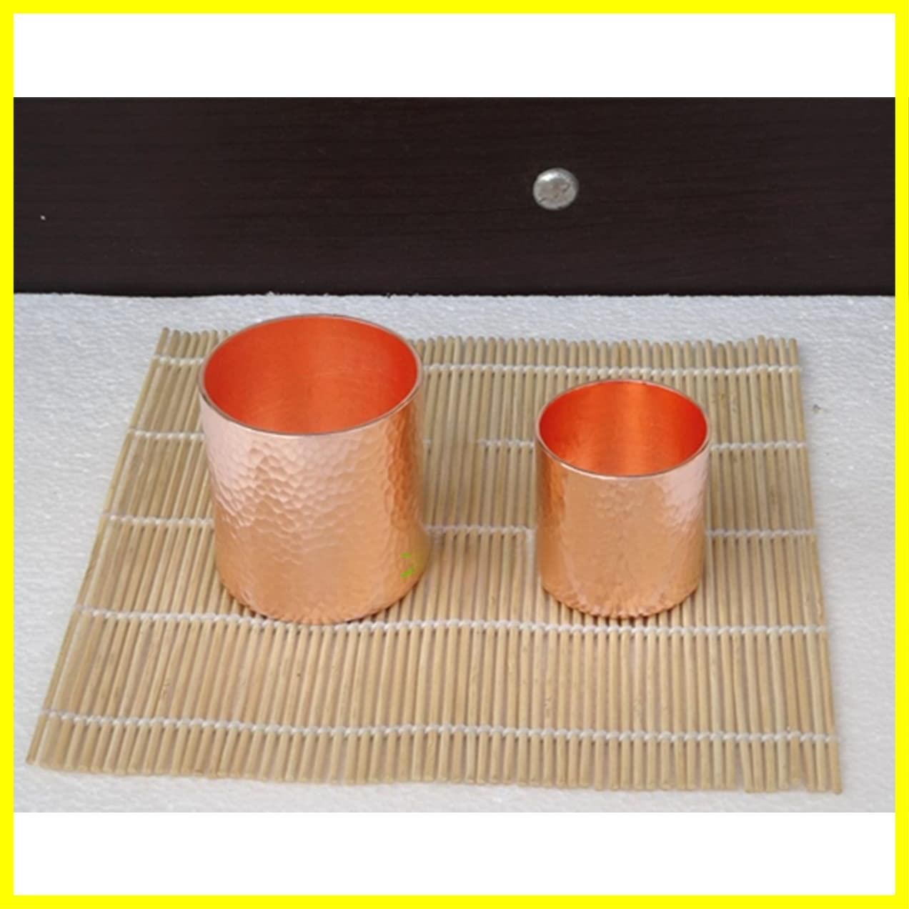 260ml 純銅手作り銅カップ銅水カップ純銅ティーカップ手作り濃厚銅食器
