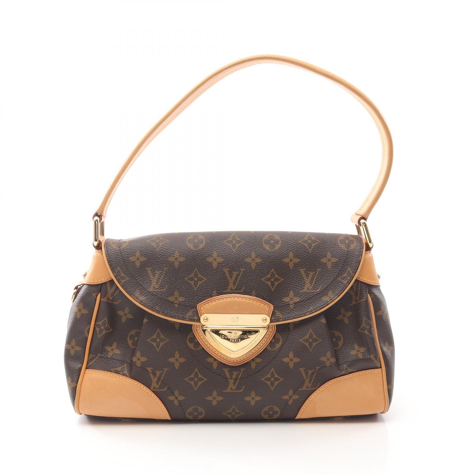 ルイ ヴィトン LOUIS VUITTON ショルダーバッグ ビバリーMM M40121 PVCコーティングキャンバス レザー ビバリーMM レディース Used B