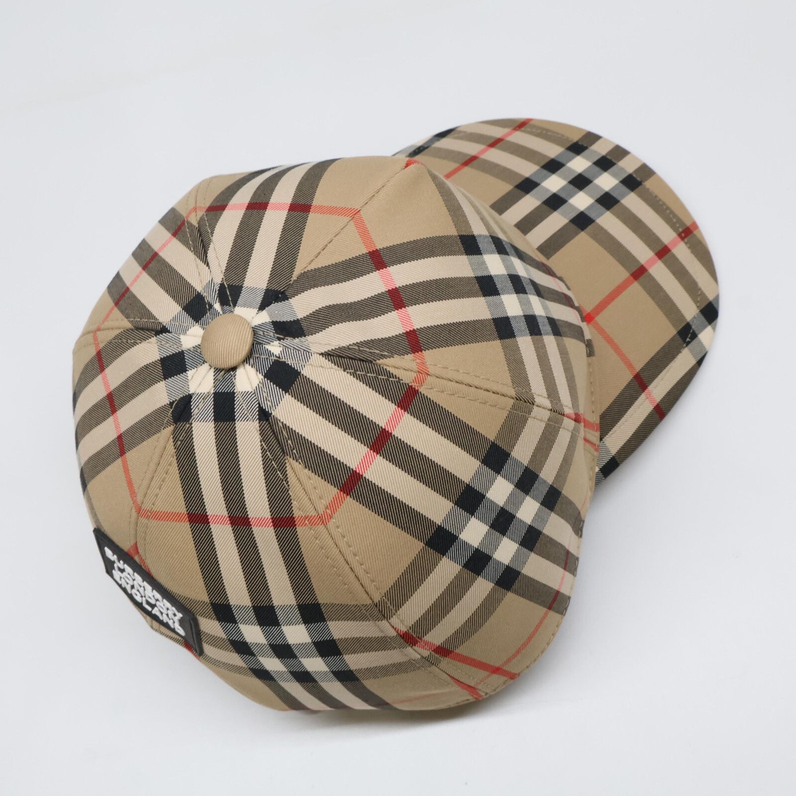 未使用品級 BURBERRY LONDON 8021444 キャップ L バーバリー BURBERRY LONDON 8021444 キャップ ノバチェック L