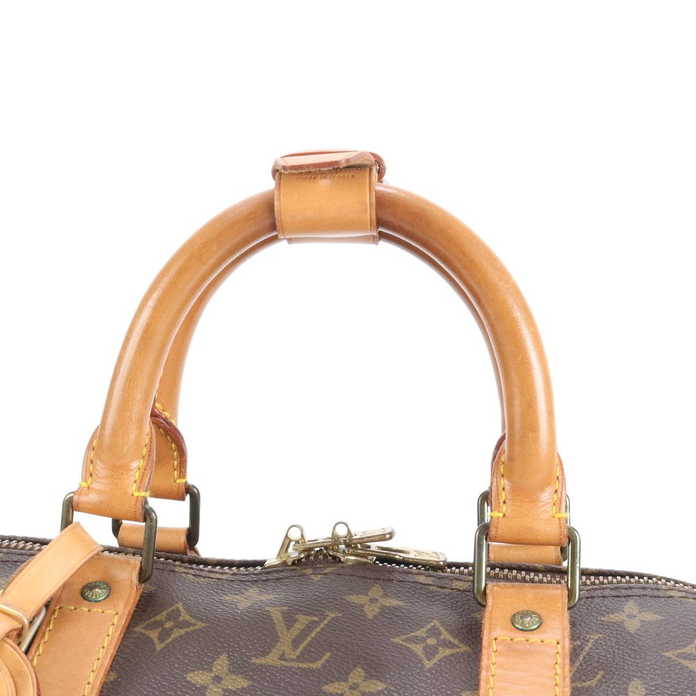 ルイヴィトン モノグラム キーポル バンドリエール 55 M41414 レザー ボストン バッグ 出張 旅行 トート A4 メンズ RRE CU22-6