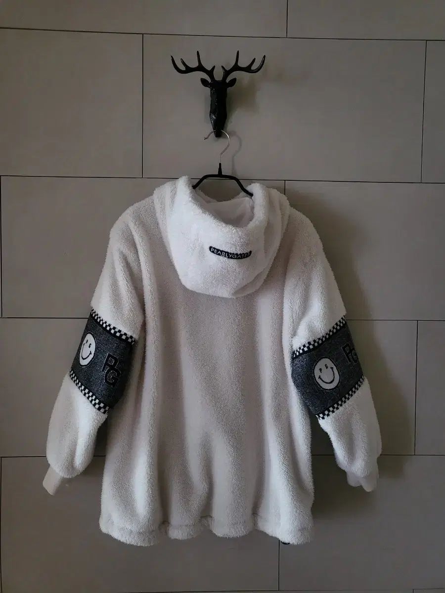 パーリーゲイツ スマイル ボア 防風ジップアップ