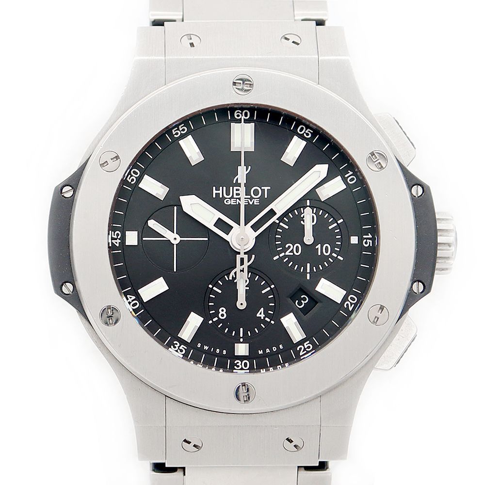 内部点検済 HUBLOT ウブロ ビッグバン エボリューション クロノグラフ  