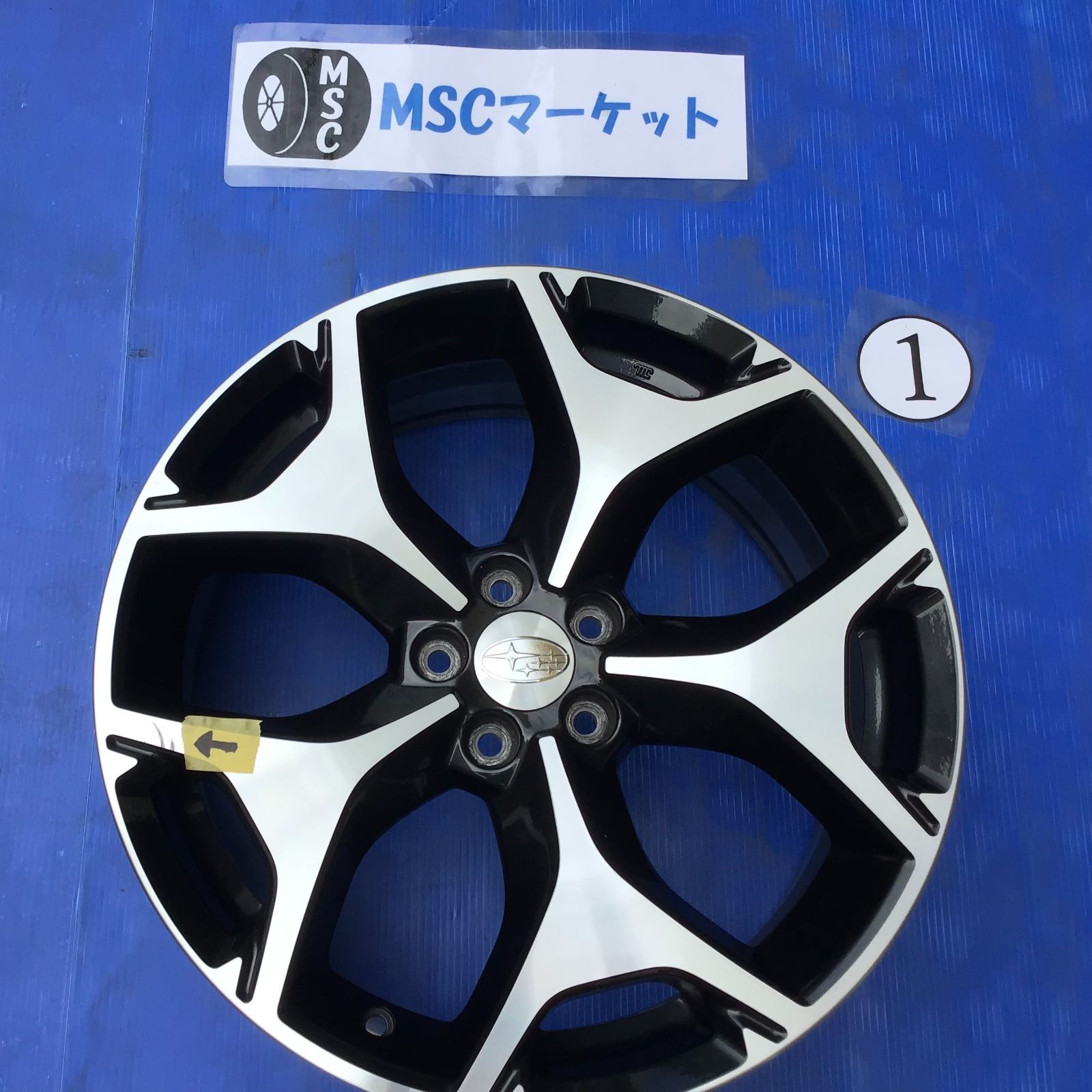 中古】スバル フォレスター 純正 18インチ アルミホイール 7.0-18 5H 