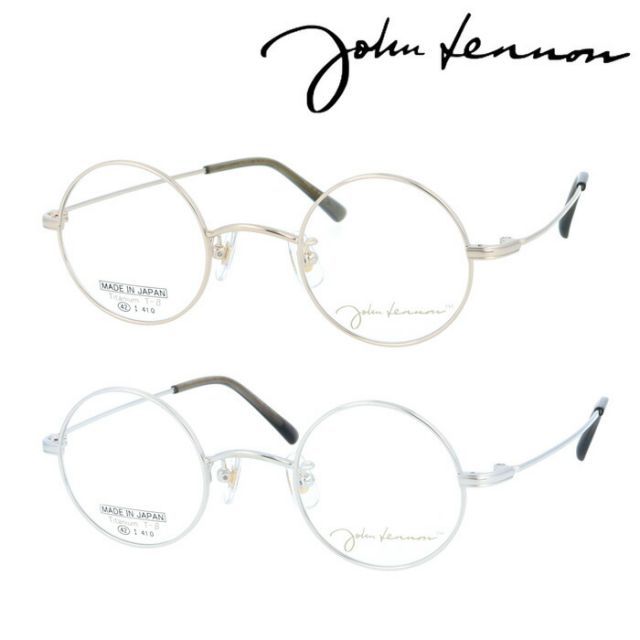 John Lennon ジョンレノン メガネ JL-1120 col.1/2 42mm 日本製 TITANIUM 丸メガネ 2color