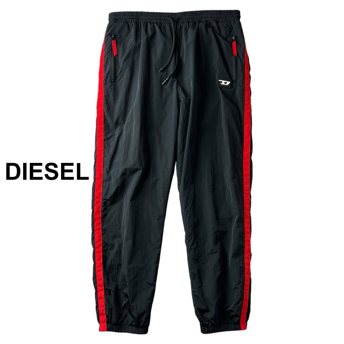 DIESEL 黒 ナイロン ワークパンツ 楽天市場】ナイロン パンツ（ブランドディーゼル）（メンズ