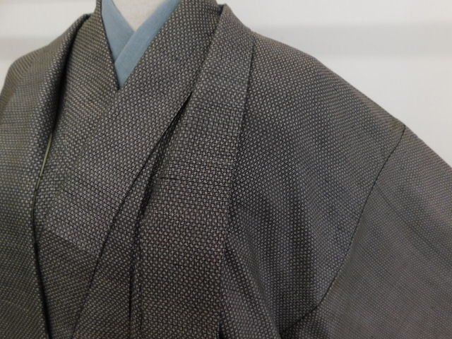 専用 着物 単品 ◎mk-1191 小紋 絽 夏着物 身丈157.5 裄65 8-29 - メルカリ