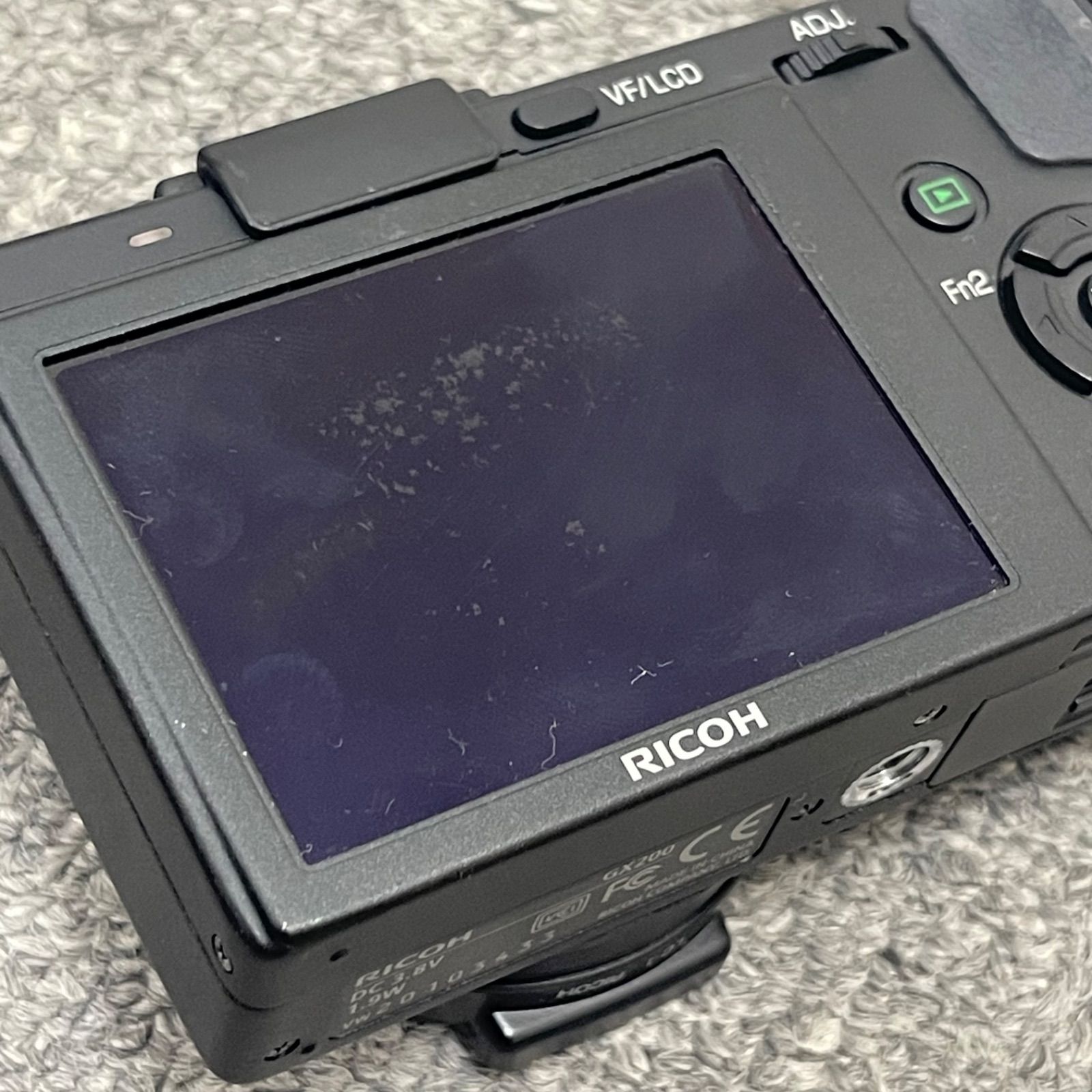 RICOH☆GX200 VF-1 外付けファインダー付属☆高級コンデジ☆現状品 RICOH