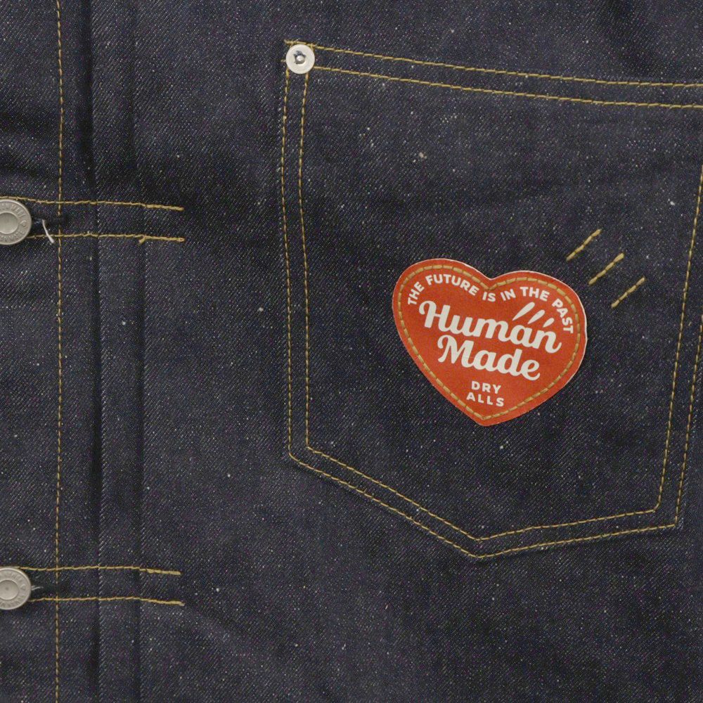 HUMAN MADE (ヒューマンメイド) DENIM WORK JACKET PAST デニム