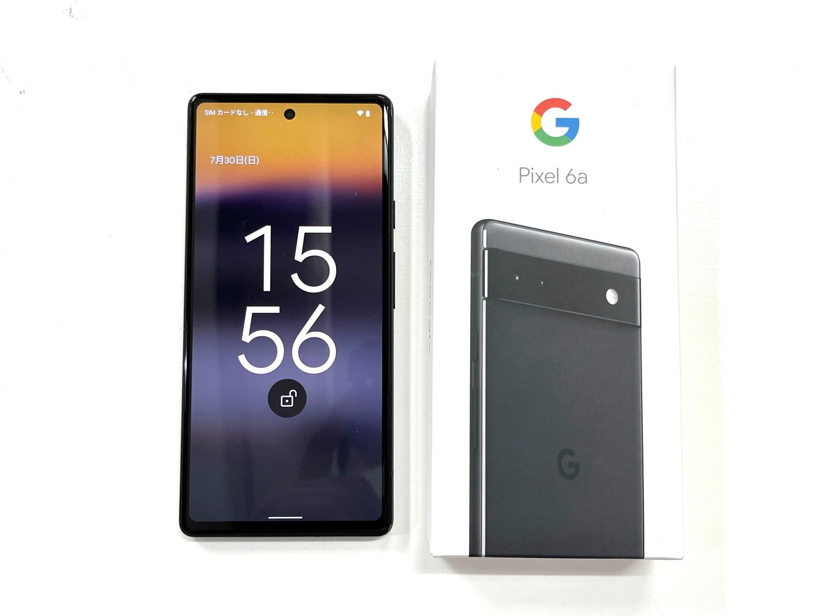 Google Pixel 6a 128GB チャコール KDDI〇 GB17L スマホ 本体 グーグル